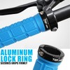 TOPCABIN Bike Grips Double Lock on Locking Bicycle Handlebar Grips