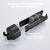 Shower Head Holder for Shower Rail with 2 Hooks, Hand