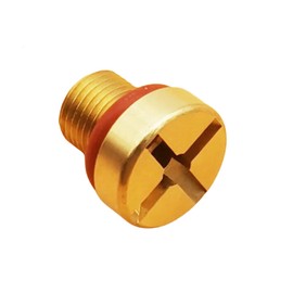 LR031393 Brass Radiator Coolant Hose Bleed Screw Fit for Range Rover LR4 2010-2016 for Land Rover Range Rover Sport 2010-2013 Coolant Radiator Hose Bleed Screw Plug