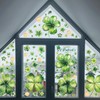 AOWDIAO 10 Sheets Shamrock Window Clings St. Patrick's Day Decorations