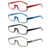 Henotin 4 Pair Reading Glasses for Women Men Readers Half