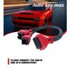 AutoKeyMax Bypass Cable Adaptor for Chr-ysler Dodge Jeep 12+8 Programming