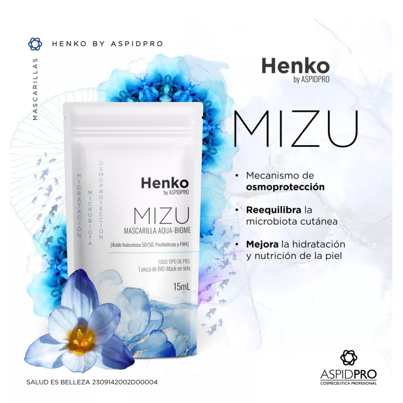 Aspidpro Henko Mascarilla Mizu Acido Hialuronico