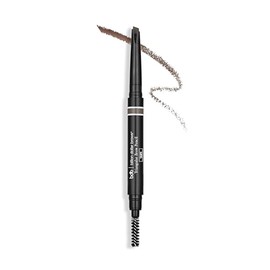 Billion Dollar Brows Triple Threat Triangle Eyebrow Pencil, Blonde - Fill or Outline Your Eyebrows, Use The Spoolie for A Natural Finish, Cruelty free