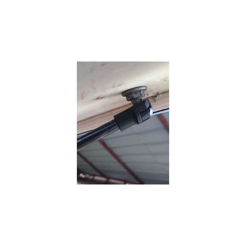 Fielect 2pcs M6 Female Thread PA66A5 Gas Spring End Fitting