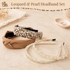 12 PCS Leopard Hair Accessories Set, Headbands & Clips Gift