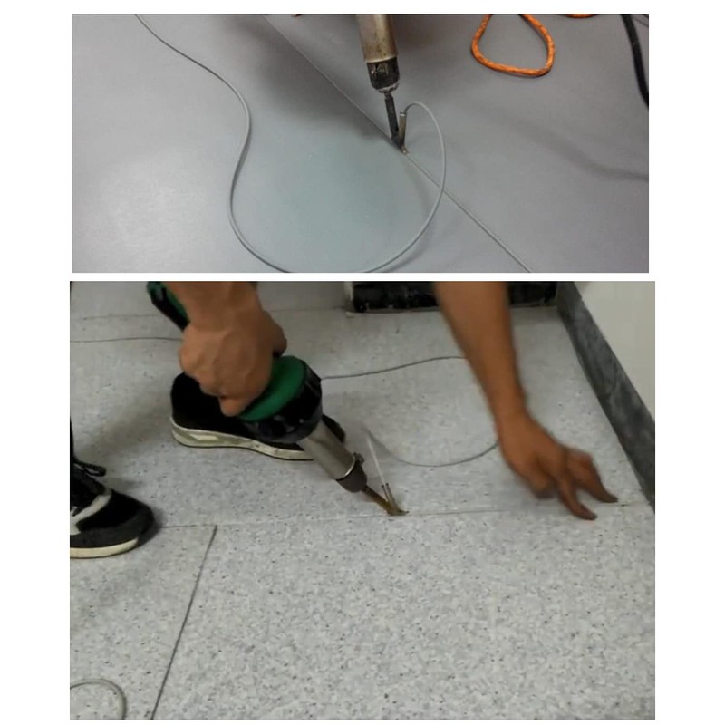 MASUNN Round/Triangular Speed Welding Nozzle for Hot Air Welding Gun