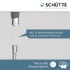 SCHÜTTE Vital Hand Shower with Non-Slip Handle, Shower Head with