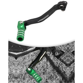 JFG RACING Dirt Bike Gear Shifter Lever Shift Pedal for KX250F 2009-2019, KX250 2019-2026, KX250X 2021-2026, Green