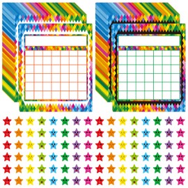 66 Pack Classroom Incentive Chart with 2080 Star Stickers for Kids - Reward Chart for Positive Behavior Chores