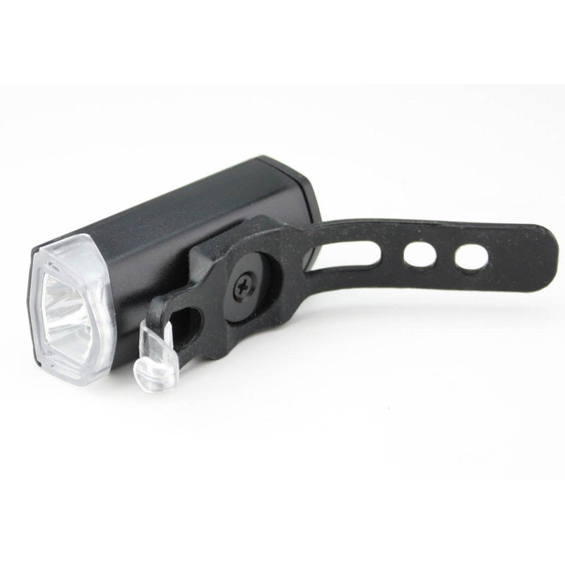 USB充電式 自転車 サイクルLEDライト 300ルーメン 白色 RPL-2255-W 着脱工具不要