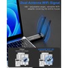 Binamao AX5400 USB WLAN Stick for PC, WLAN Adapter PC