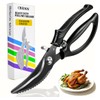 Heavy Duty Kitchen Shears-Meat Cutting Scissors with Titanium Coated