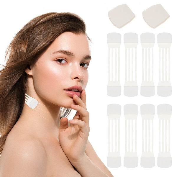 48Pcs Neck Tape, Neck Tape Lifting Invisible, Instant Necks and