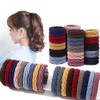 BIANHUAN Hair Ties, Ring Elastics, Colorful, Washable, Cute, Large Capacity,