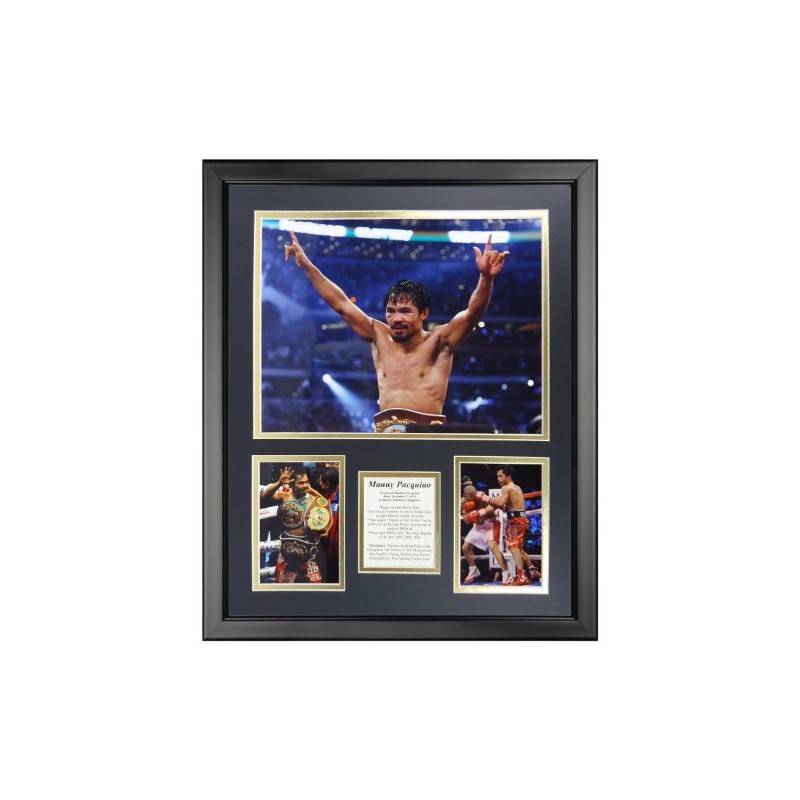 Legends Never Die Manny Pacquiao Framed Photo Collage, 16" x