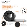 CAP Barbell High Density Exercise Mat with strap, 68"x24" 12mm