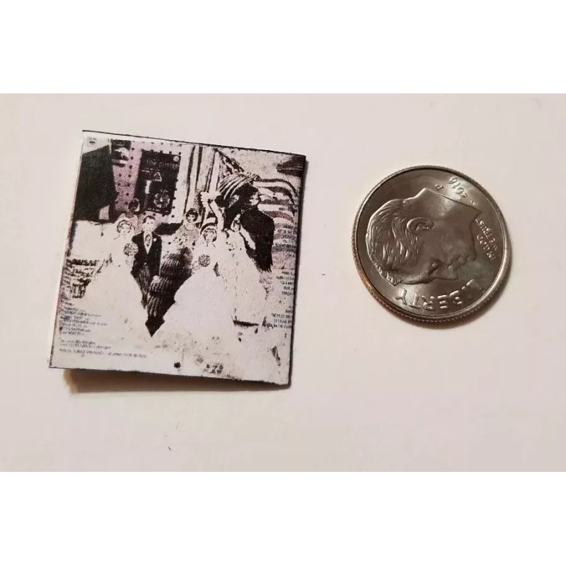 Dollhouse Miniature Record Album 1" 1/12 Bruce Springsteen The River