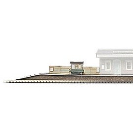 Superquick Island Platform - 1/72 OO/HO - Card Model Kit