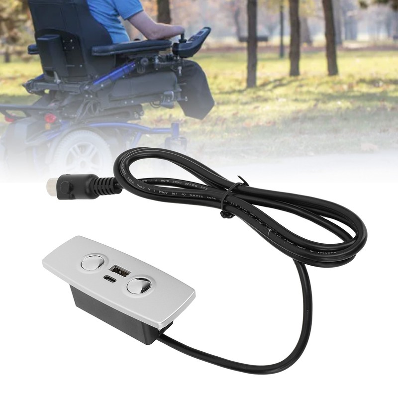Recliner Controller Replacement 2 Button 5 Pin USB Type C
