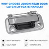 JDMON Chrome Tailgate Door Handle W/Rear Camera Hole Replacement for