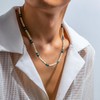 Sora Tuki Puka Shell Necklace - Brown Coconut Shell Beads