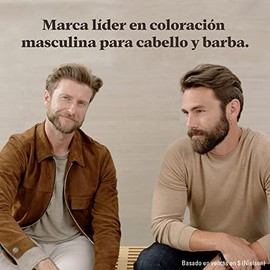 Just For Men Tinte en Gel Barba y Bigote, Castaño Negro B50, 3 Pack 66ml