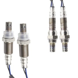 Sangyue 4X Oxygen O2 Sensor 1 & 2 for 2007 2008 2009 Jaguar XK XKR Vanden Plas 4.2L Upstream + Downstream