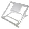 Deflecto Portable Lightweight Aluminium Laptop Stand suitable for laptops up