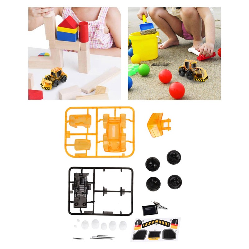 DIY Solar Engineering Vehicle Assembly Construction Car Toy Science Educational