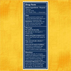 Brush On Block Sun Shine Protective Lip Oil SPF 30, Mineral Protection from UVA/UVB & Blue Light, Hydrating, Cruelty-Free, Gluten-Free, & Vegan, Peony