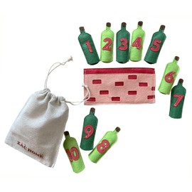 10 Green Bottle Nursery Rhyme Finger Puppet