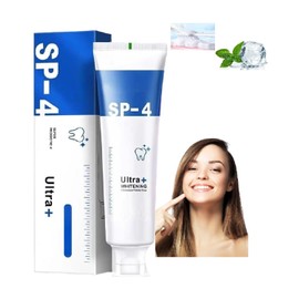 Sp-4 Probiotics Ultra Whitening Toothpaste, Stain Removing, Promotes Healthy Teeth and Gums Fresh Breath Tooth Decay Prevention.(blue)