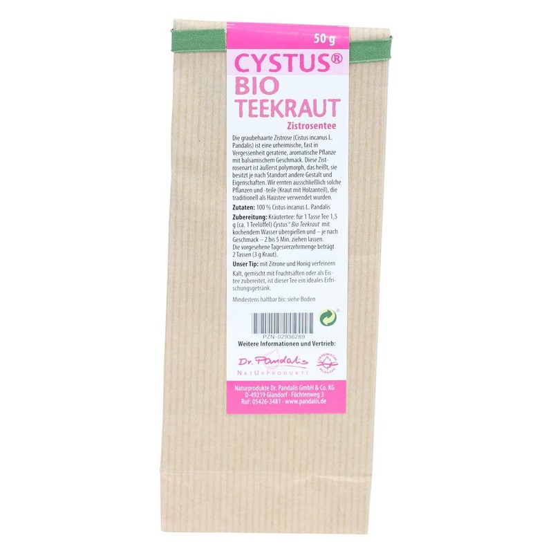 Dr. Pandalis Cystus® Tea Herb 50g