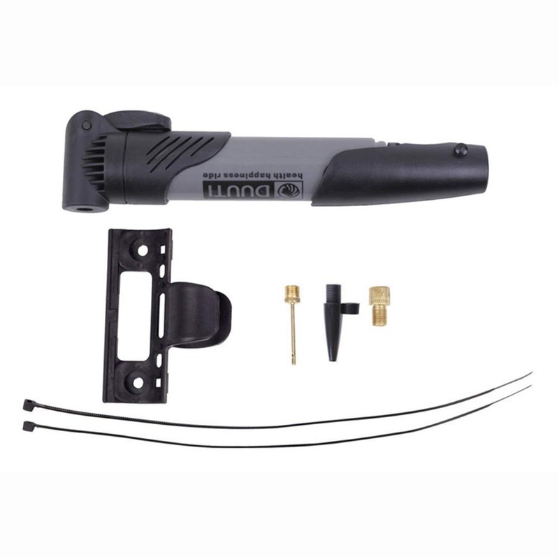 Mini Portable Bike Pump Handle Inflator High-Pressure Biking Mountain Bicycle