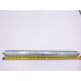 Frantz MFG Gravity Conveyor Roller 20" Shaft x 2" Width 22" OAL Steel