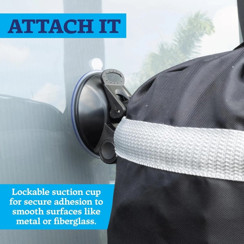 Star-Brite STAR BRITE Mesh Trash Bag with Locking Suction Cup