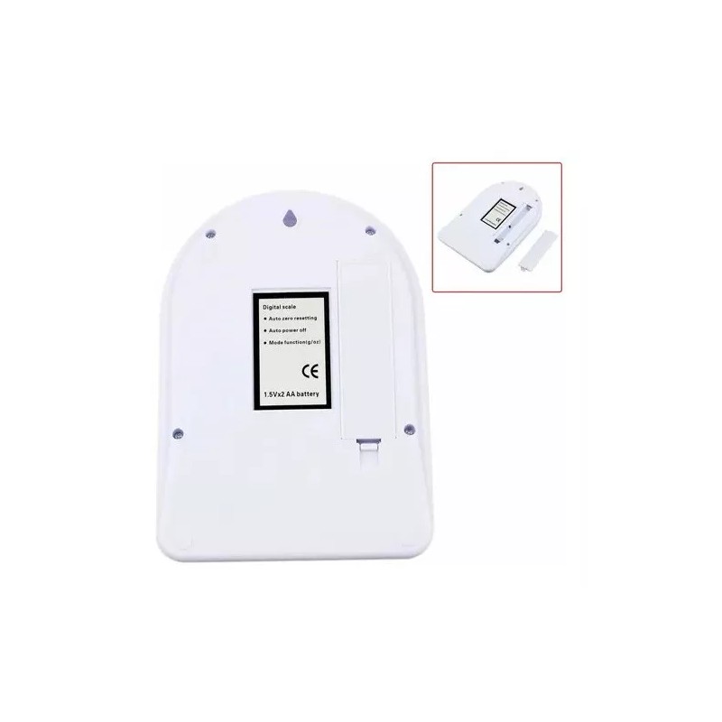 Electronic Bascula Digital De Cocina Gramera Pesa De 1 Gramo