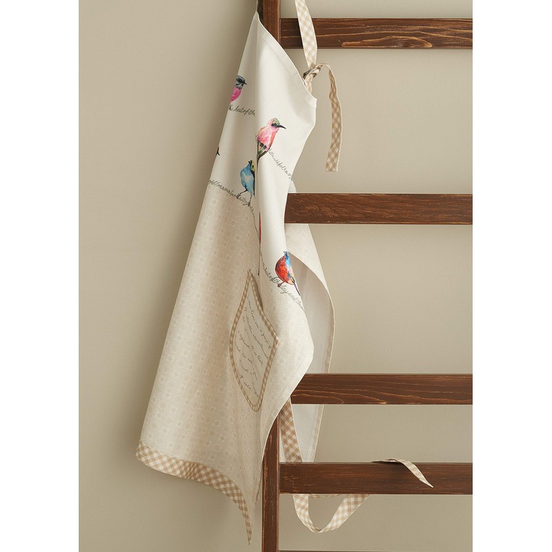 Maison d' Hermine Cloth Apron 100% Cotton (70 cm x