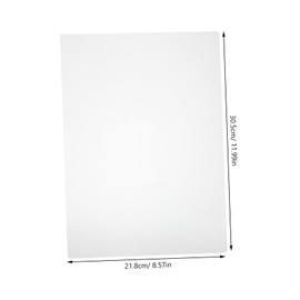 CAXUSD 100pcs Laminating Film for Cards and Menus Anti-Scratch Protection for Documents Lamination Film for Id Cards and Photos