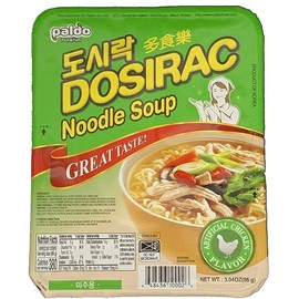 Paldo Dosirac Chicken Instant Noodles (6 Pack, Total of 18.18oz)