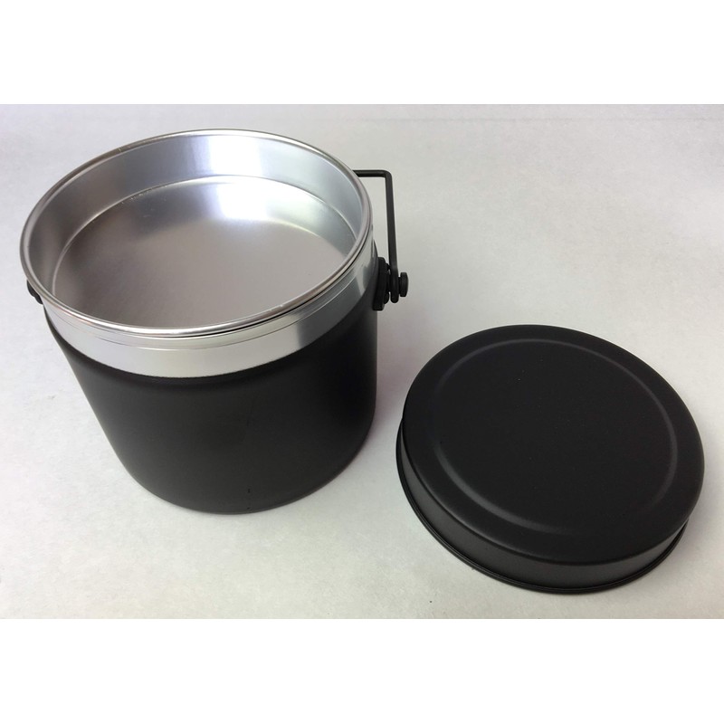 Maekawa Metal Barbecue Supplies, Black, Width 7.1 x Depth 6.1