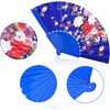 Fat-catz-copy-catz 1x Blue Flowers Fabric & Plastic 23cm Length Wedding