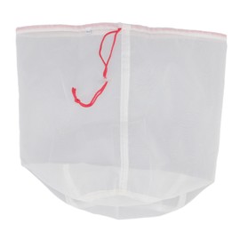 5 Gallons Brew Bags Wine Straining Bag Extra Fine Mesh for Homebrewing Milk Honey Red (160micro)