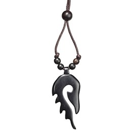 'Felex "Etu Leather Necklace Surfer Necklace Indian Jewellery Friendship Necklace – Handmade – Fully Adjustable