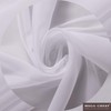84 Inches Wide pure white Voile Net Curtain wedding drape
