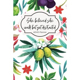 ADHD Planner & Journal with Prompts: Undated Daily Mood Tracker, Feelings Diary, and Task Management Organization Tool for Disorganized People