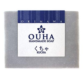 OUHA Large Soap (Plush) x 6, Made with Okinawan Kucha and Deep Sea Water, No Synthetic Coloring or Preservatives Additives, Face Wash Stone
