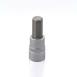 Daytona 97751 Motorcycle Tool Hex Socket, Short, 0.4 inches (10 mm), Drive Angle 3/8 Inch