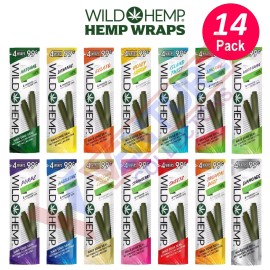 Wild H. Organic Wrap Variety Pack 14 Pouches, 4 Per Pouch - 56 Wraps Total